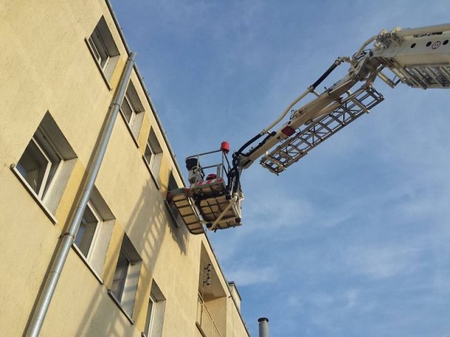  „Jedzie, jedzie straż ogniowa”, czyli ćwiczenia ewakuacyjne w Internacie.